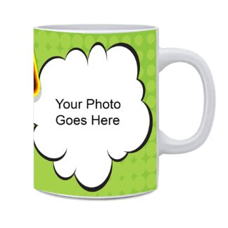 Customized Printed Your Own Photo or Text On Coffee, Tea and Milk Mug (11Oz / 325ml)