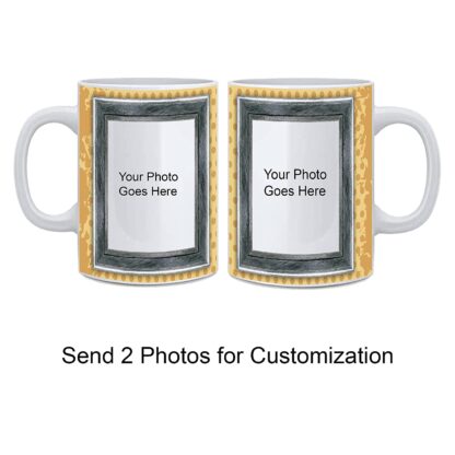 Coffee, Tea and Milk Mug,Personalized White Designer (11Oz / 325ml) - Image 3