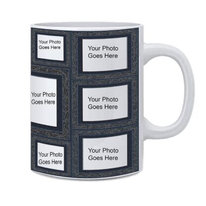 Personalized Ceramic White Designer Mug for Tea and Coffee (11Oz / 325ml)