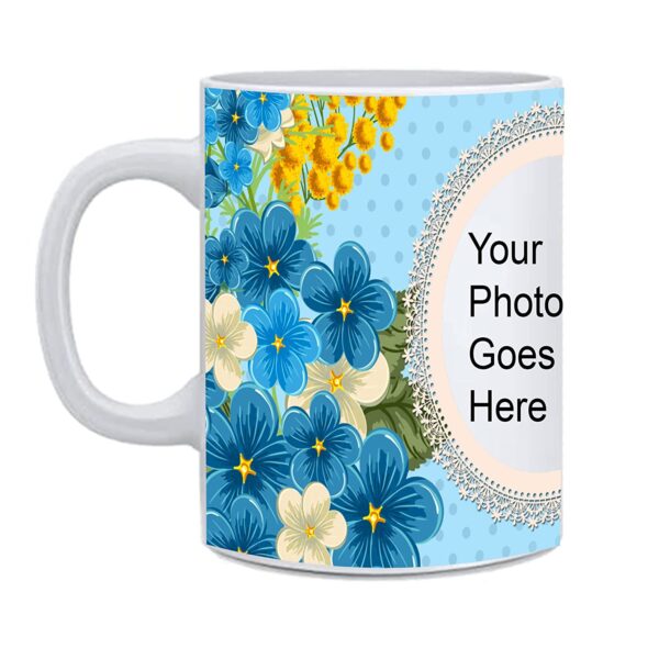 Tea,Coffee and Milk Mug with Personalized Print Your Photo Or Text (11Oz / 325ml) - Image 2