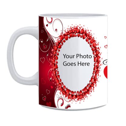 Customized Printed Ceramic Coffee, Milk and Juice Mug(11Oz / 325ml)