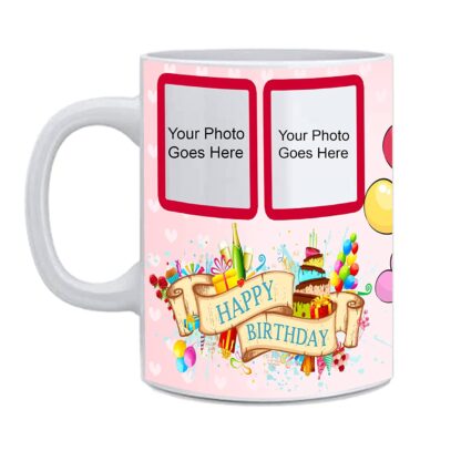 Custom Cup for Birthday Gift Printed Ceramic White Coffee and Milk Mug (11Oz / 325ml) - Image 2