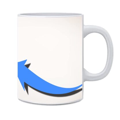 Ceramic White Designer Personalized Coffee, Milk, Tea and Juice Mug (11Oz / 325ml) - Image 2