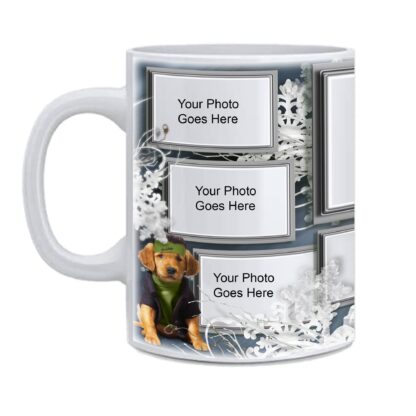 White Ceramic Printed Coffee and Milk Mug Personalized (11Oz / 325ml) - Image 2