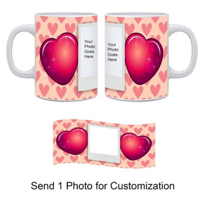 Personalized Photo on Coffee, Milk, Tea and Juice Mug (11Oz / 325ml) - Image 2