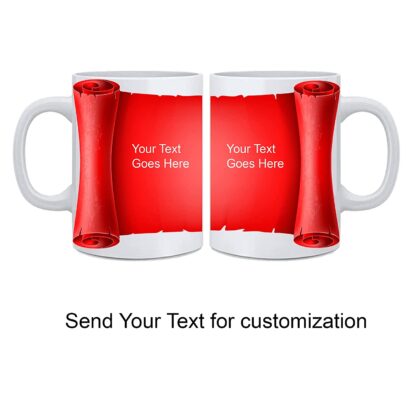 Printed Designer Ceramic Customized Mug Coffee, Tea and Milk Mug (11Oz / 325ml) - Image 3