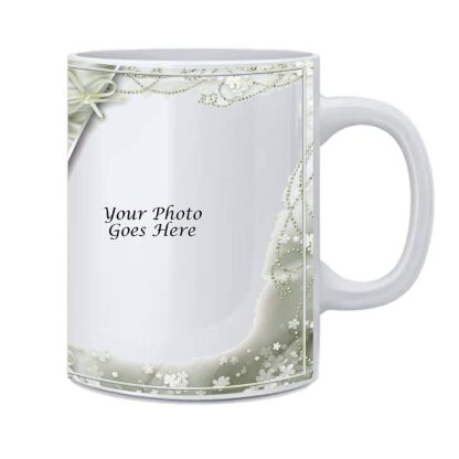 Personalized Tea, Coffee Mug with Photo Text (11Oz / 325ml)