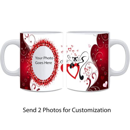 Customized Printed Ceramic Coffee, Milk and Juice Mug(11Oz / 325ml) - Image 2