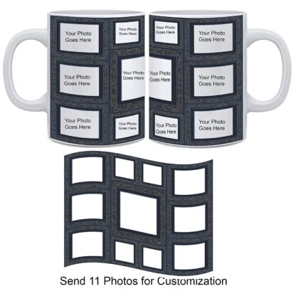Personalized Ceramic White Designer Mug for Tea and Coffee (11Oz / 325ml) - Image 2