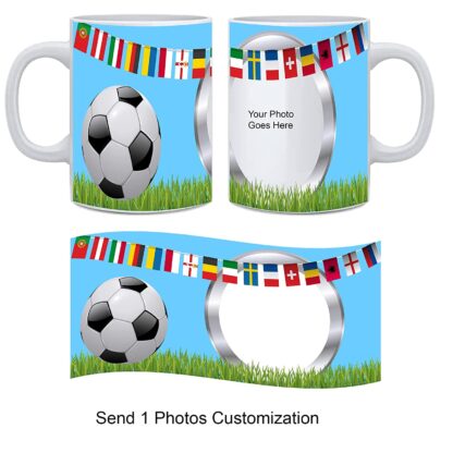 Ceramic Printed Designer White Customized Coffee and Milk Mug (11Oz / 325ml) - Image 3