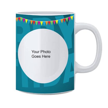 Ceramic Printed White Customized Text on Coffee,Tea and Milk Mug (11Oz / 325ml) - Image 2