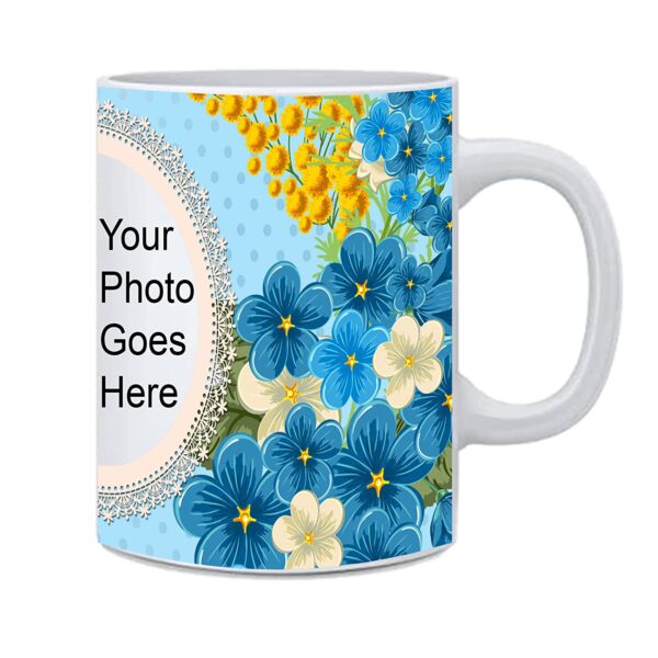 Tea,Coffee and Milk Mug with Personalized Print Your Photo Or Text (11Oz / 325ml)