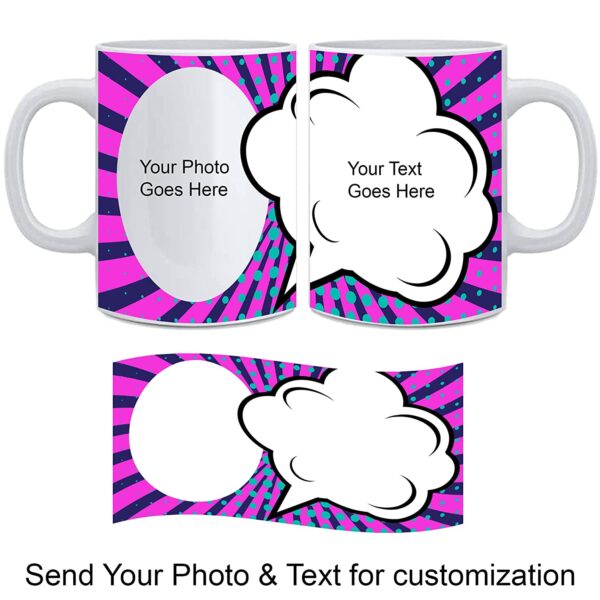 Personalized Photo on Coffee Mug White Designer Ceramic (11Oz / 325ml) - Image 3