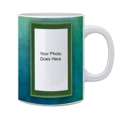 Ceramic White Beautiful Customized Coffee, Milk, Tea and Juice Mug (11Oz / 325ml)