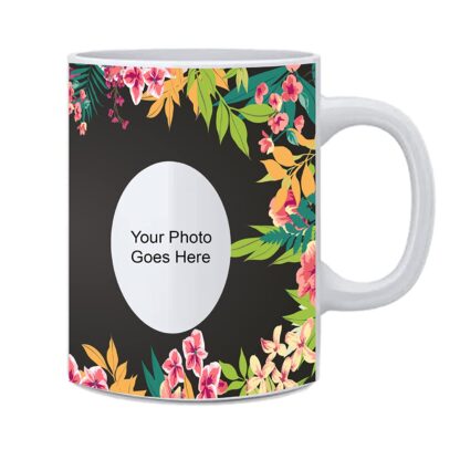 Customized Coffee Mug, White Designer Drinking Tea, Milk and Juice (11Oz / 325ml)