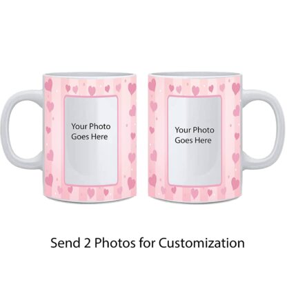 Customized Photo Ceramic White Designer Mug (11Oz / 325ml) - Image 3