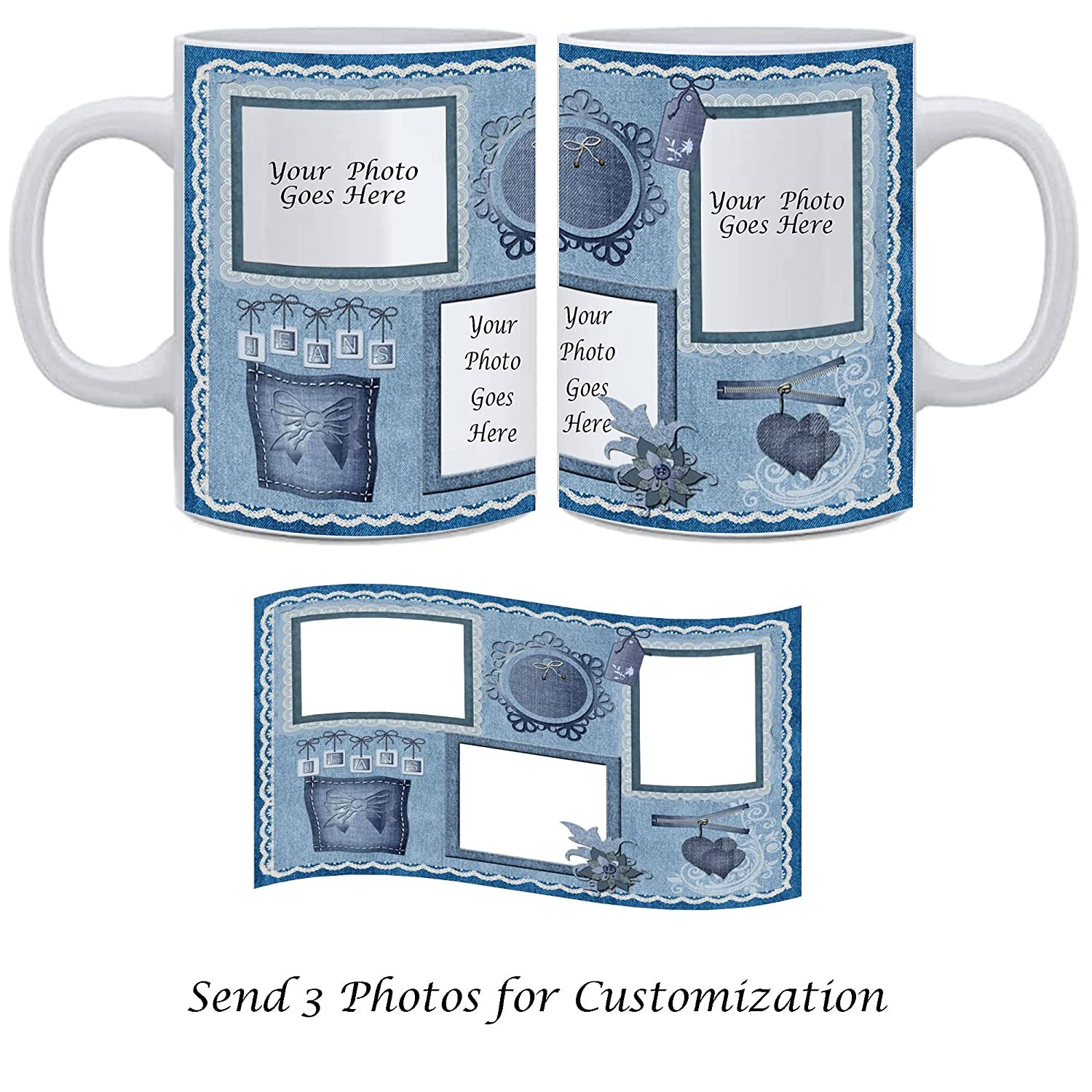 Personalized Photo Printed Ceramic Coffee, Tea and Milk Mug (11Oz / 325ml) - Image 2