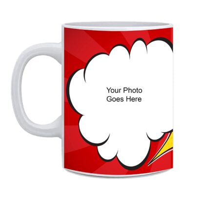 Personalized Photo White Drinkware Coffee, Tea and Milk Mug (11Oz / 325ml)