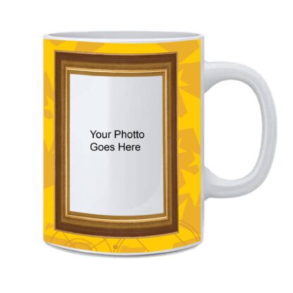 Customized Ceramic Printed White Designer Photo on Mug (11Oz / 325ml)