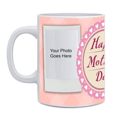 Customized Coffee, Tea for Wishing Happy Mothers Day Printed Mug (11Oz / 325ml) - Image 2