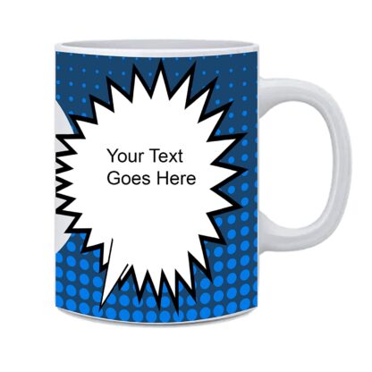 Customized Designer White Ceramic Coffee, Tea and Milk Mug (11Oz / 325ml) - Image 2