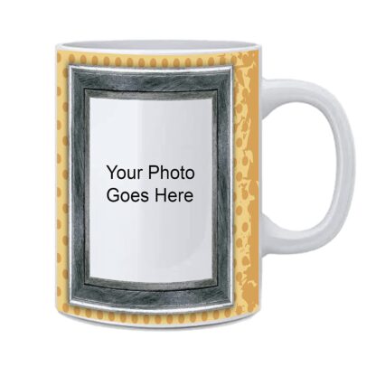 Coffee, Tea and Milk Mug,Personalized White Designer (11Oz / 325ml)
