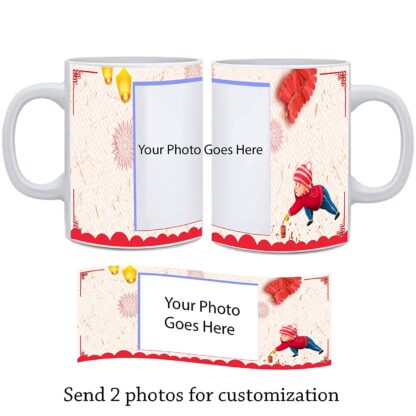 Custom Coffee Cups Print Your Photo on Ceramic Mugs (11Oz / 325ml) - Image 2