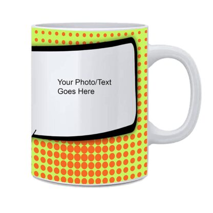 Personalized Photo Or Text on Coffee, Milk, Tea and Juice Mug (11Oz / 325ml) - Image 2