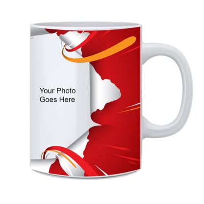 Customized Printed Your Own Photo or Text On Coffee, Tea and Milk Mug (11Oz / 325ml)