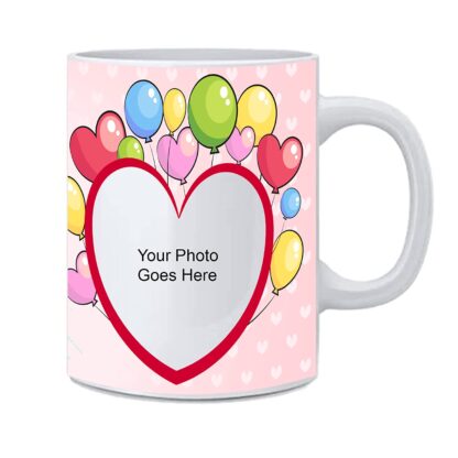 Custom Cup for Birthday Gift Printed Ceramic White Coffee and Milk Mug (11Oz / 325ml)
