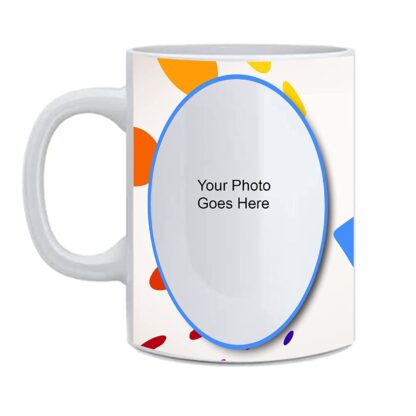Ceramic White Designer Personalized Coffee, Milk, Tea and Juice Mug (11Oz / 325ml)