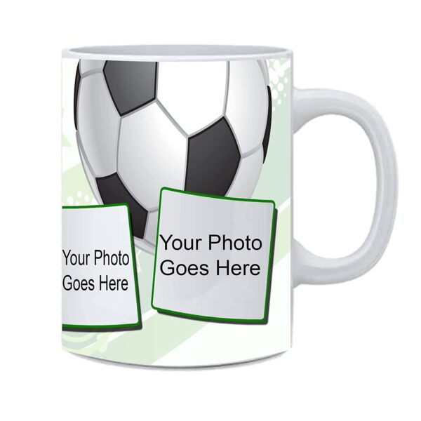 Football Printed Coffee, Tea and Milk Mug Photo Customized (11Oz / 325ml)