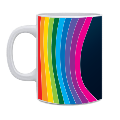 Custom Pride Mug Gift for LGBTQ+ Community (11Oz/325 ml) - Image 2