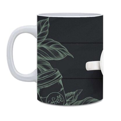 Coffee Day Printed Designed Ceramic White Coffee Mug - Image 3