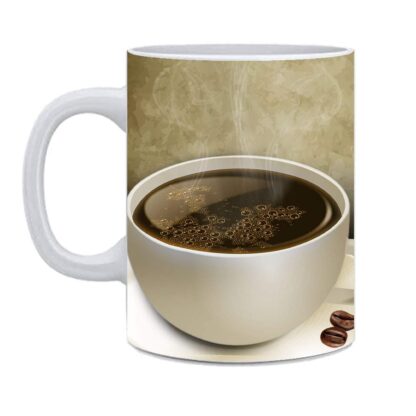 Coffee For You Printed Ceramic Mug - 325ml - Image 3