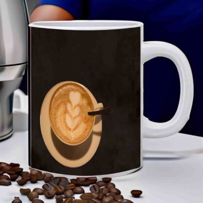coffee printed mug
