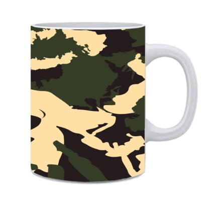 Beautiful Fauji Printed Ceramic Coffee Mug - 350 ml - Image 2