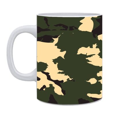 Beautiful Fauji Printed Ceramic Coffee Mug - 350 ml - Image 3