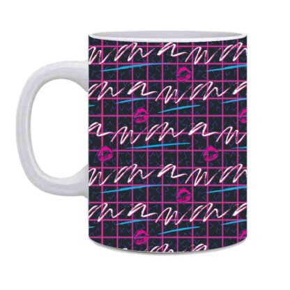 Math Graph Designed Printed Ceramic Coffee Mug - 350 ml - Image 3