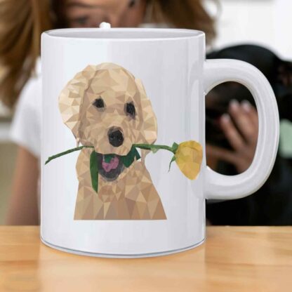 printed dog mug