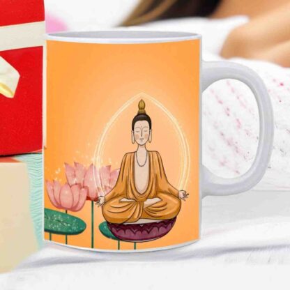 Buddhist printed mug
