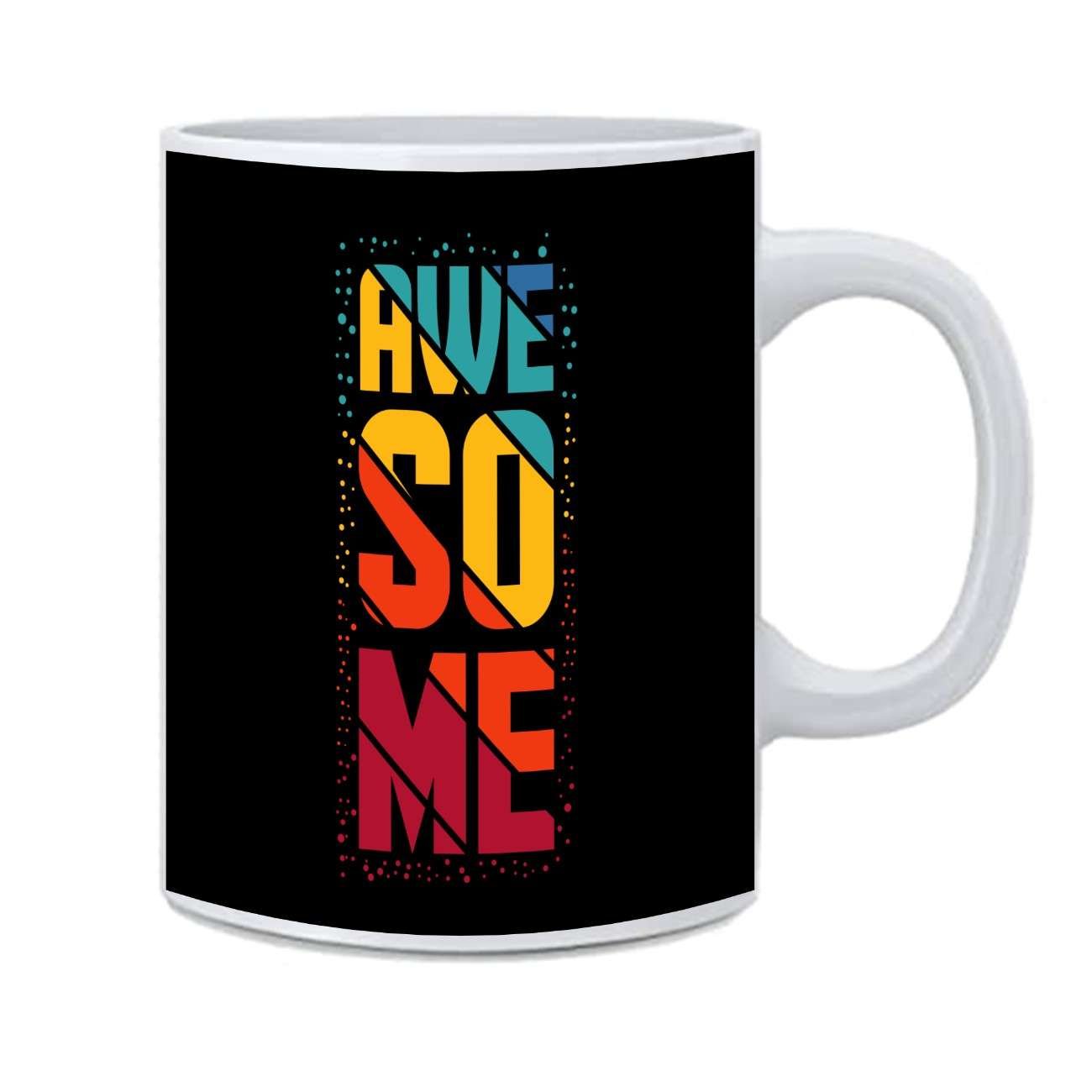 Awesome Printed Beautiful Ceramic Tea Cup Coffee Mug - 350 ml - Image 2