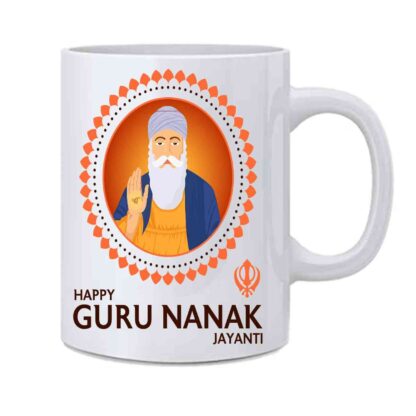 guru nanok printed mug