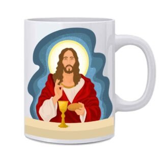 jesus design mug