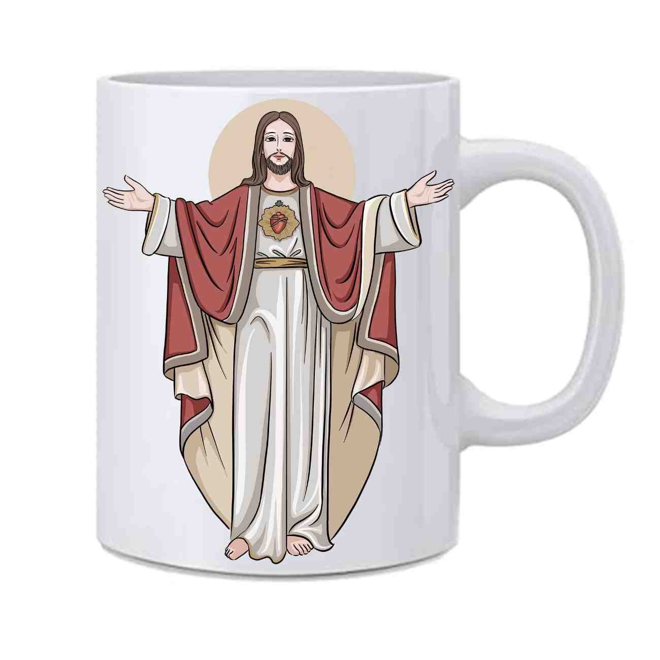 jesus design mug