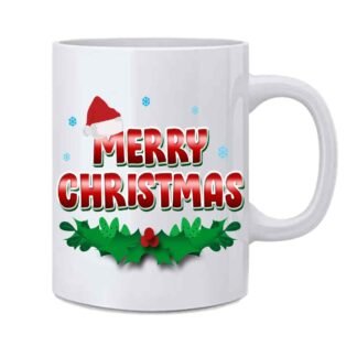 merry christ mas design mug