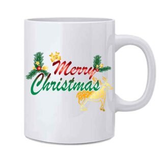 merry christmas design mug