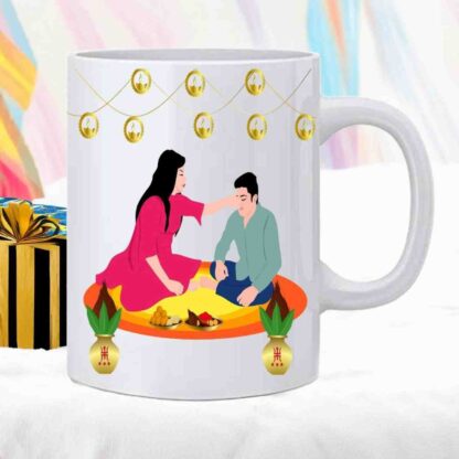 rakhi printed mug