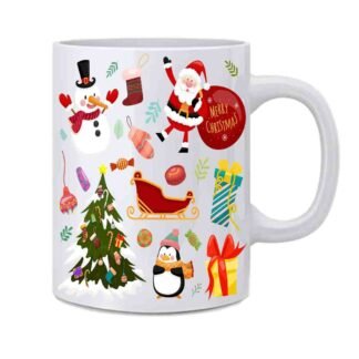 santa design mug