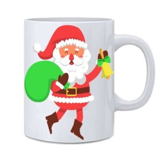 santa design mug